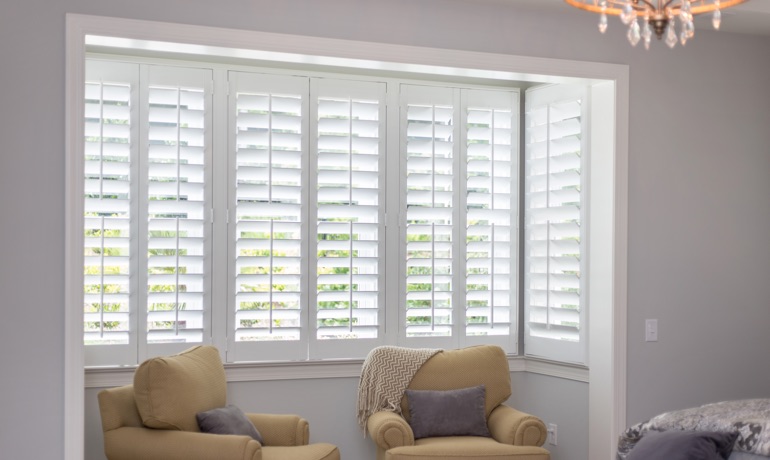 Classic shutters in Southern California nook